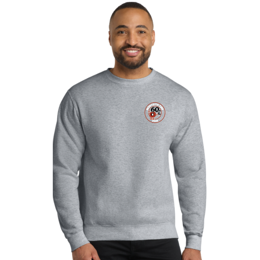 Special 60th logo PC78 Port & Co™ Core Fleece Crewneck Sweatshirt