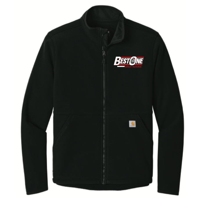 JCT106416 Carhartt® Textured Full-Zip Fleece Jacket