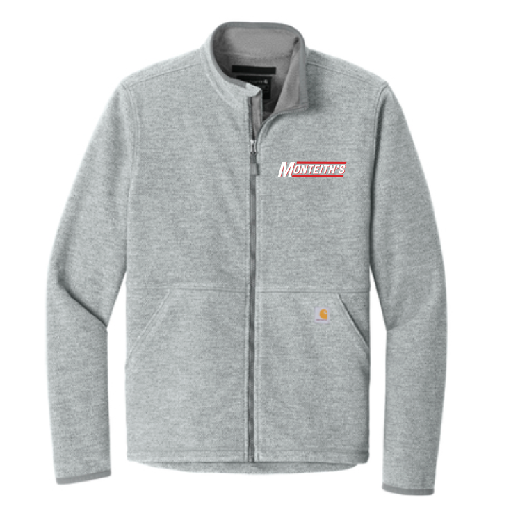 JCT106416 Carhartt® Textured Full-Zip Fleece Jacket