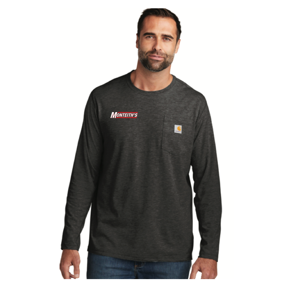 TCT106656 Carhartt® Force® Long Sleeve Pocket T-Shirt