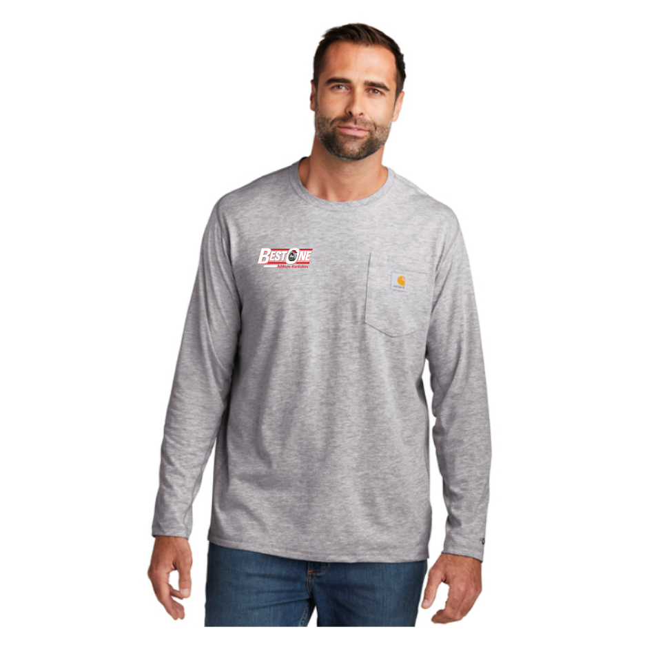 TCT106656 Carhartt® Force® Long Sleeve Pocket T-Shirt