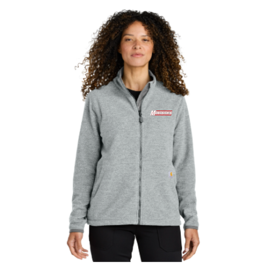 JCT106419 Carhartt® Women’s Textured Full-Zip Fleece Jacket