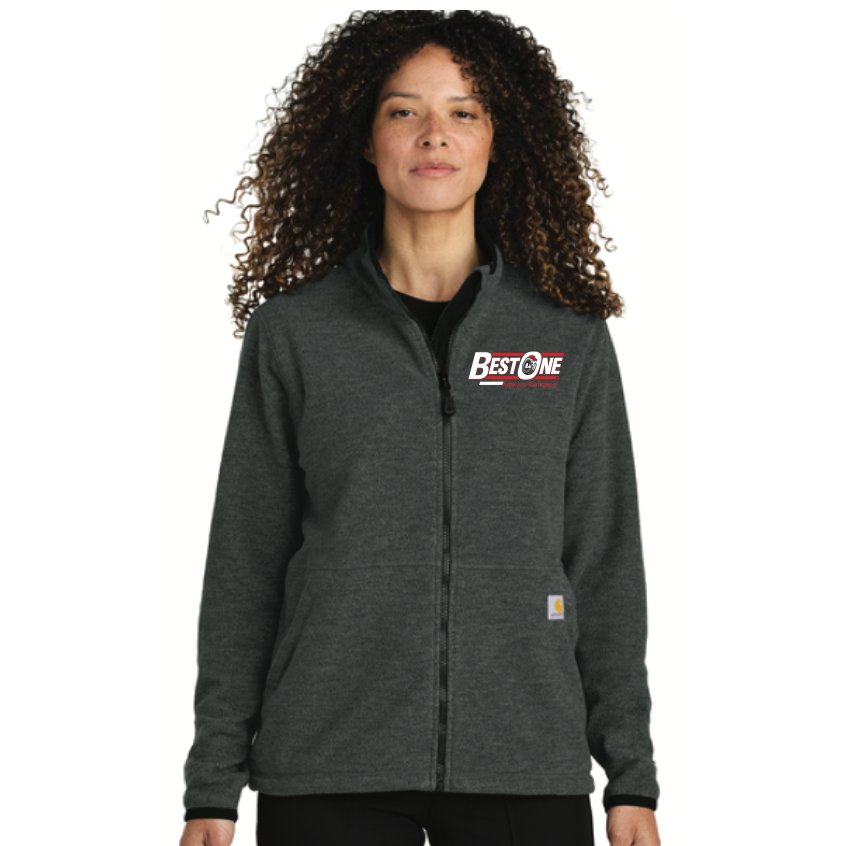 JCT106419 Carhartt® Women’s Textured Full-Zip Fleece Jacket