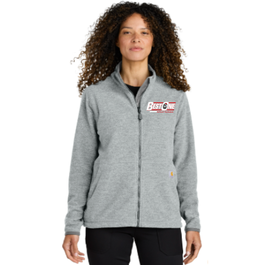 JCT106419 Carhartt® Women’s Textured Full-Zip Fleece Jacket
