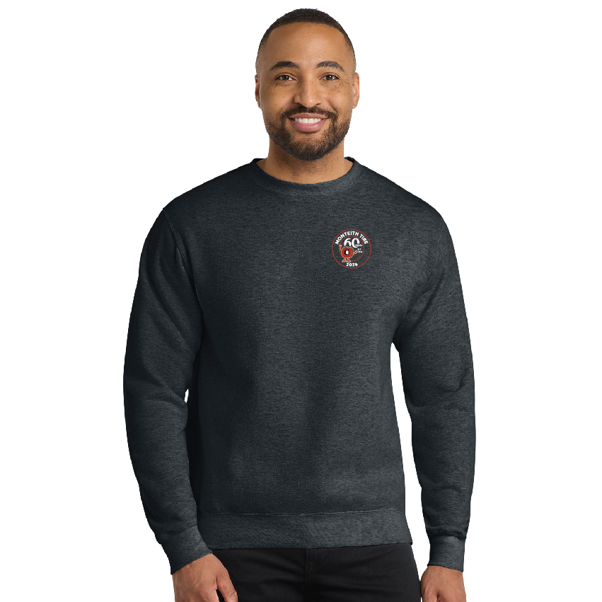 Special 60th logo PC78 Port & Co™ Core Fleece Crewneck Sweatshirt
