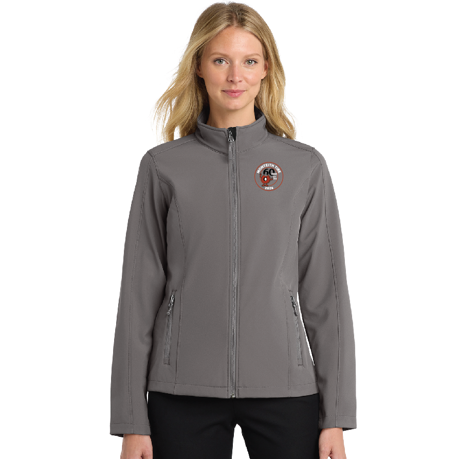 Special 60th logo L317 Port Authority® Women's Core Soft Shell Jacket