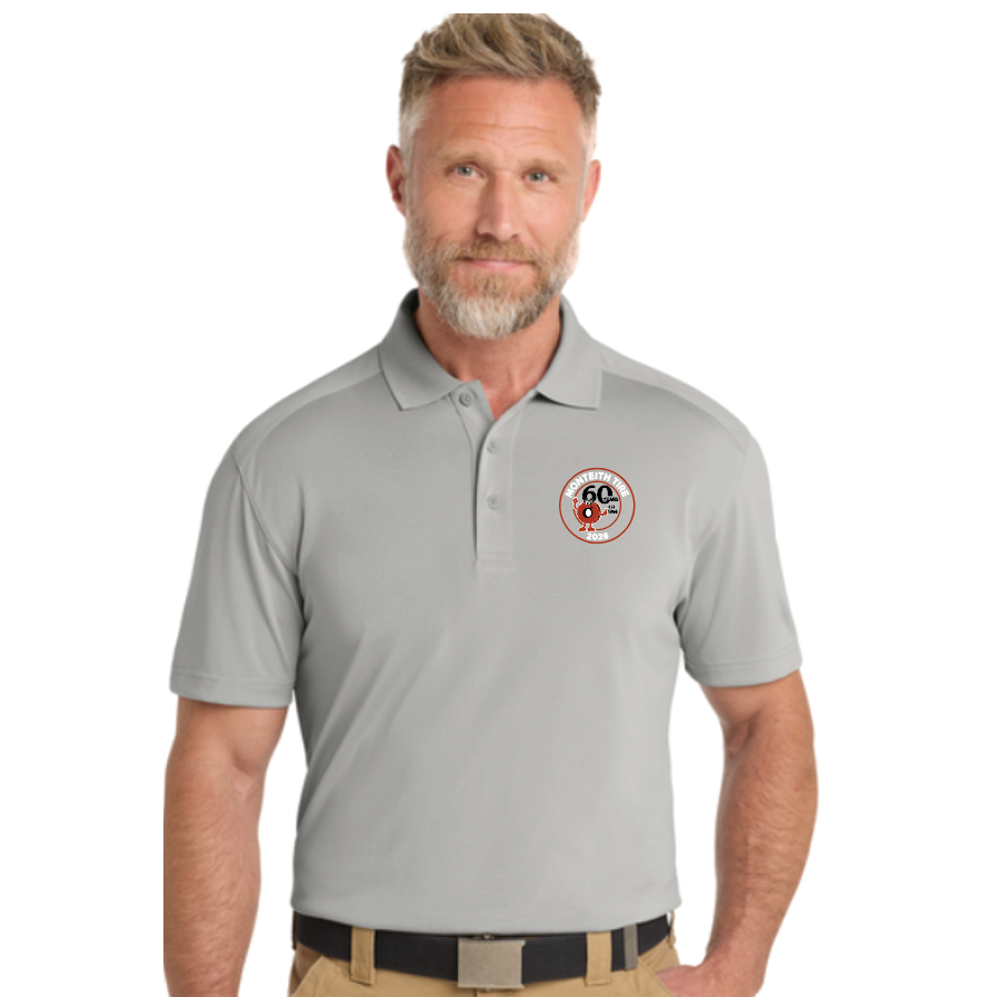 Special 60th Logo CS418 CornerStone® Select Lightweight SnagProof Polo