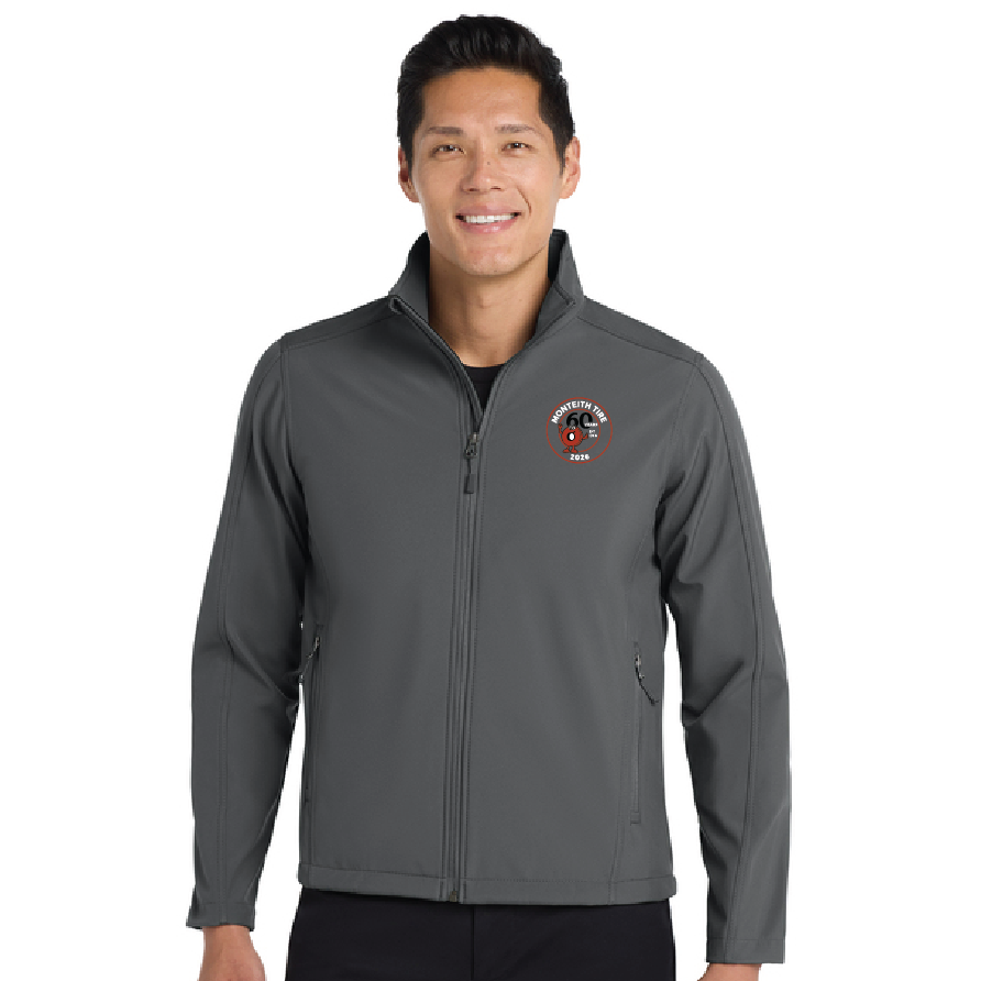 Special 60th logo J317 Port Authority® Core Soft Shell Jacket