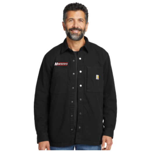 JCT105532 Carhartt® Rugged Flex® Fleece-Lined Shirt Jacket