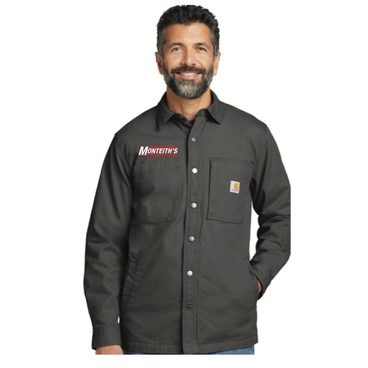JCT105532 Carhartt® Rugged Flex® Fleece-Lined Shirt Jacket