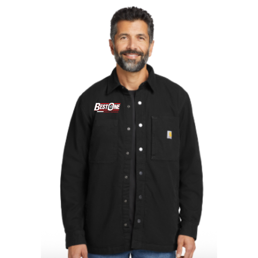 JCT105532 Carhartt® Rugged Flex® Fleece-Lined Shirt Jacket
