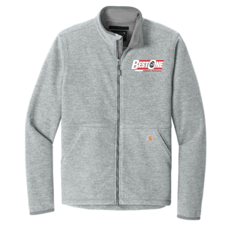 JCT106416 Carhartt® Textured Full-Zip Fleece Jacket