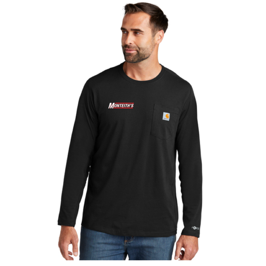 TCT106656 Carhartt® Force® Long Sleeve Pocket T-Shirt