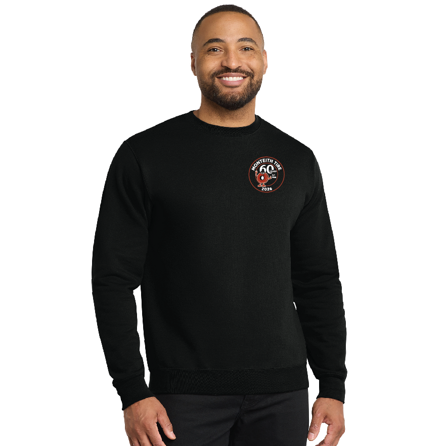 Special 60th logo PC78 Port & Co™ Core Fleece Crewneck Sweatshirt