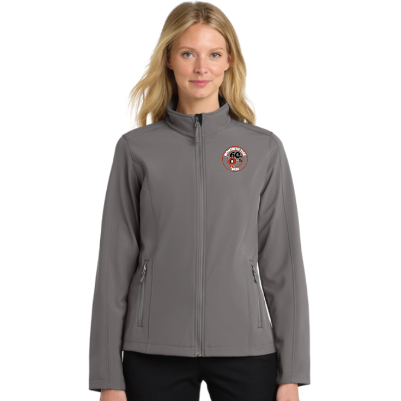 Special 60th logo L317  Port Authority® Women's Core Soft Shell Jacket